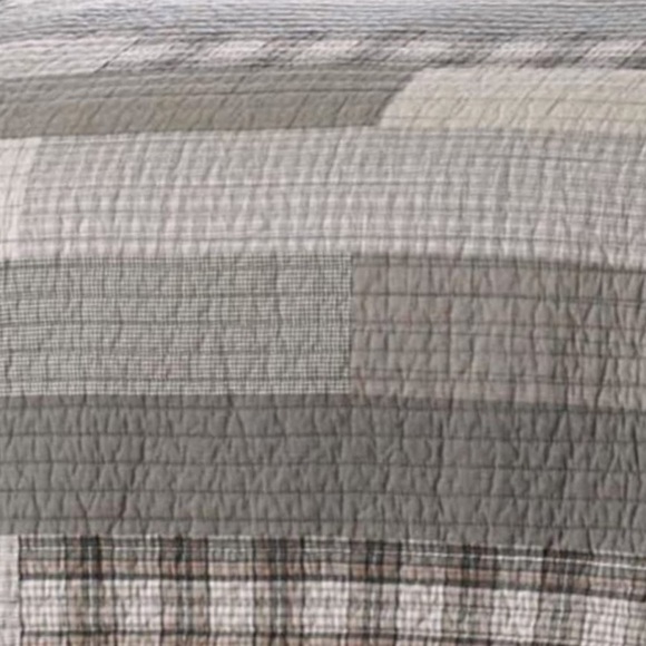 Eddie Bauer Bedding Queen Eddie Bauer Fairview Collection Quilt Pillow Shams Gray Plaid